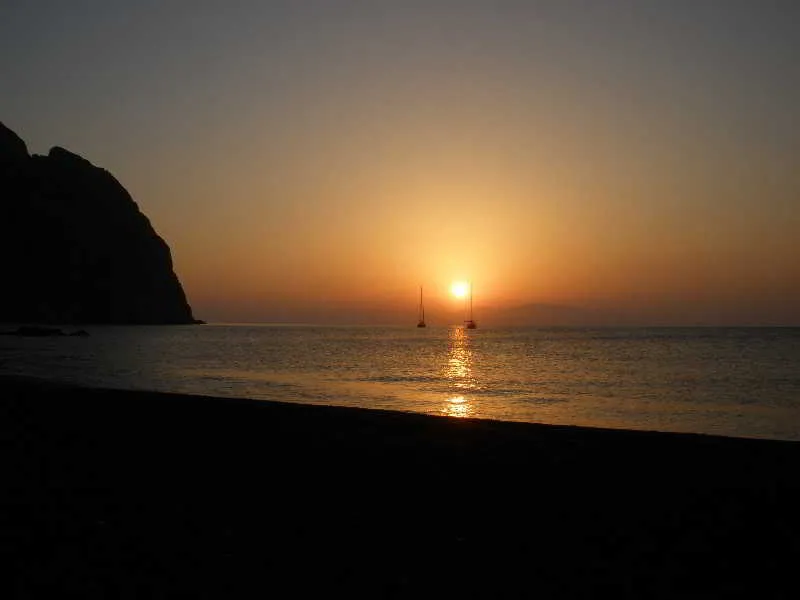 Beach, Amaryllis Hotel, Santorini