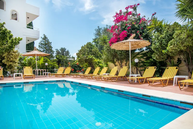 Pool, Mikes House Hotel, Rhodes
