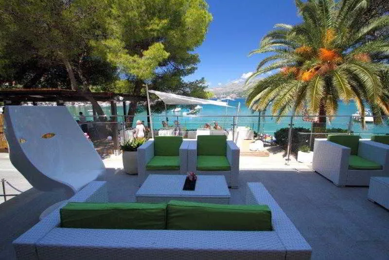 Terrace, Hotel Cavtat, Dubrovnik