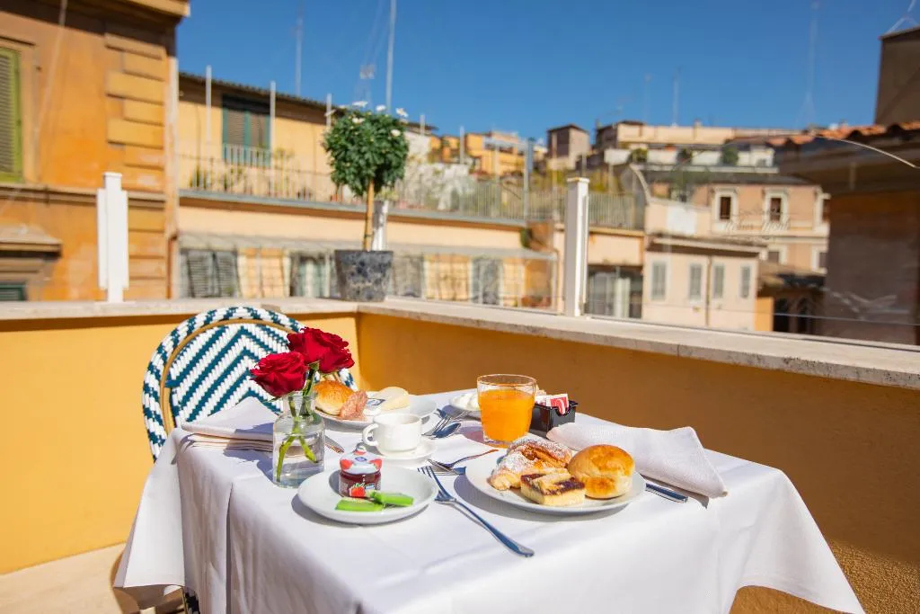 Terrace, Relais Monti, Rome