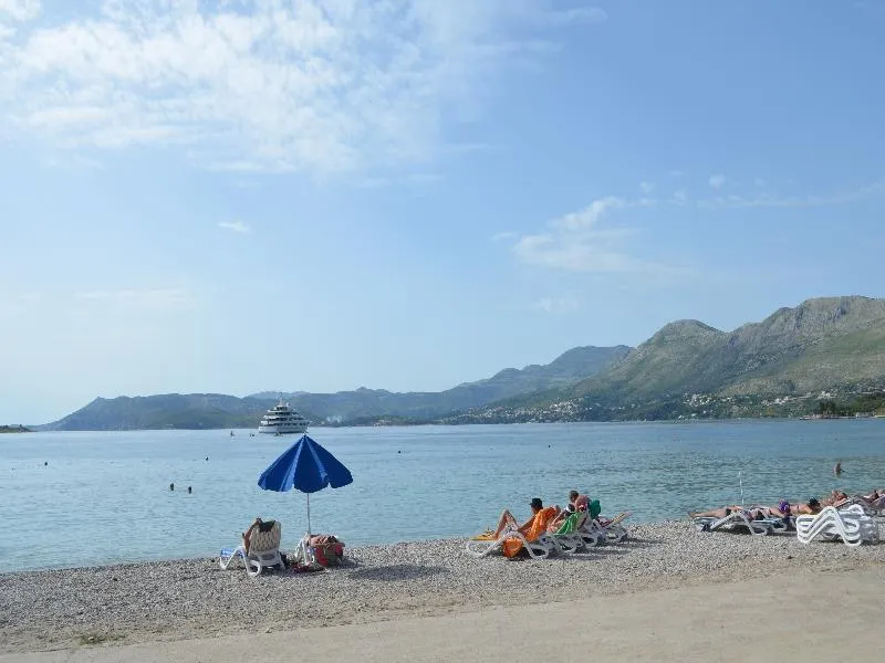 Beach, Miljas Apartments, Dubrovnik