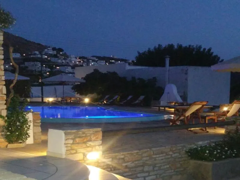 Pool, Brothers Hotel, Santorini