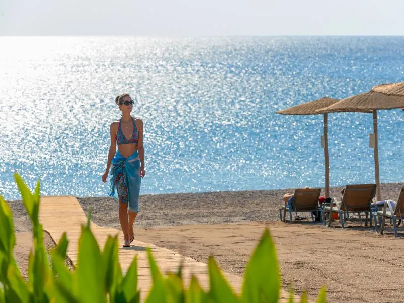 Beach, Elysium Resort & Spa, Rhodes