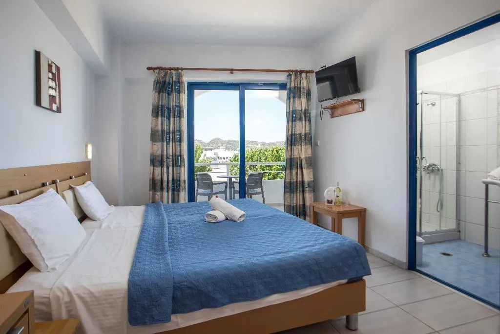 TWIN SIDE SEA VIEW Room, Raffaello Beach, Rhodes
