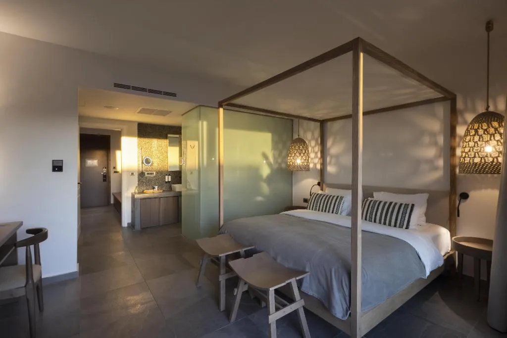 SUITE KING BED ONE BEDROOM  Room, Aulus Lindos Rhodes, Curio Collection by Hilton, Rhodes