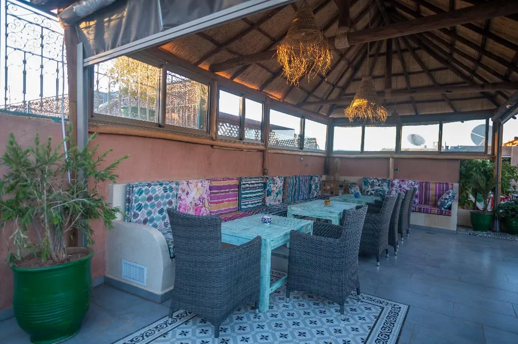 Terrace, Riad Les Oliviers and Spa, Marrakech