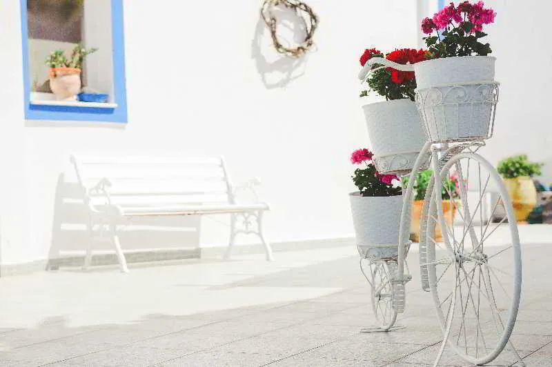 Terrace, Milos Villas, Santorini
