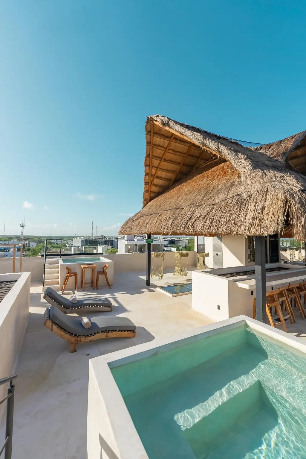 Terrace, Prana Tulum Boutique Hotel, Cancun Area