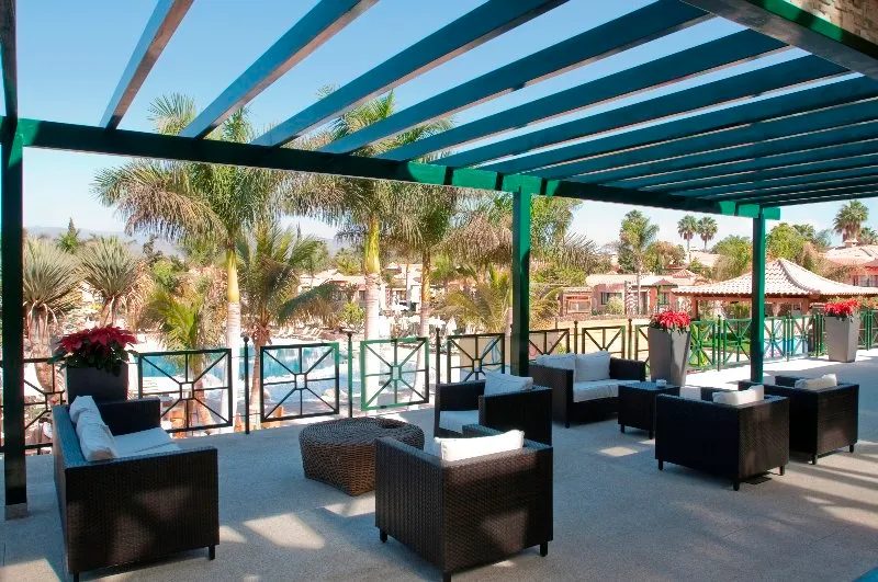 Terrace, Club Calimera Esplendido, Gran Canaria