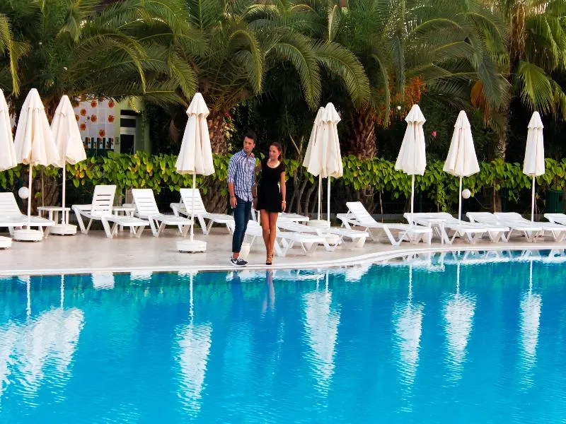 Terrace, Vonresort Elite, Antalya