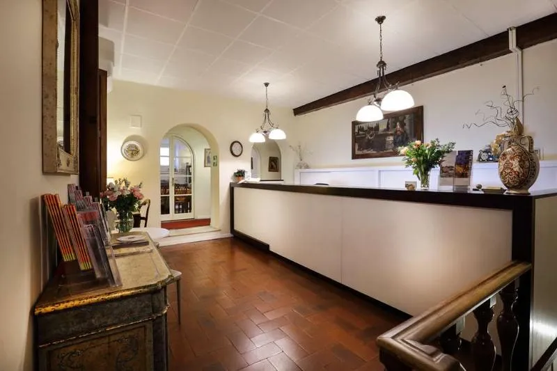 Lobby, Hotel La Scaletta, Florence