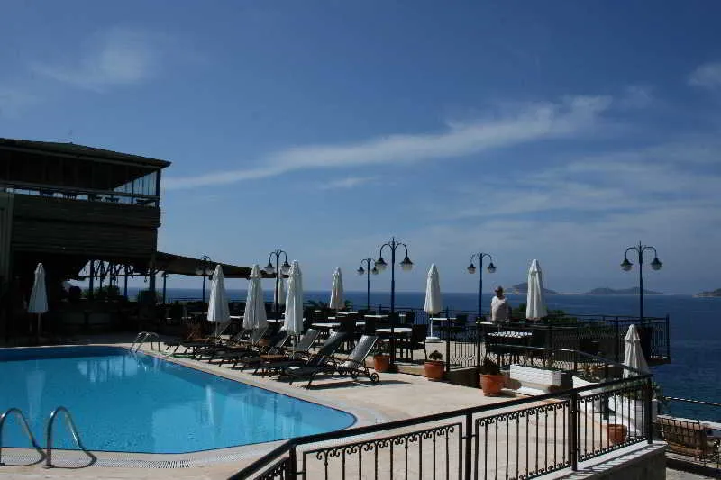 Terrace, Kulube Hotel, Dalaman