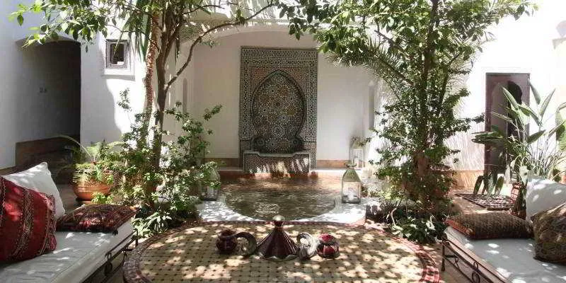 General view, Riad Karmela, Marrakech