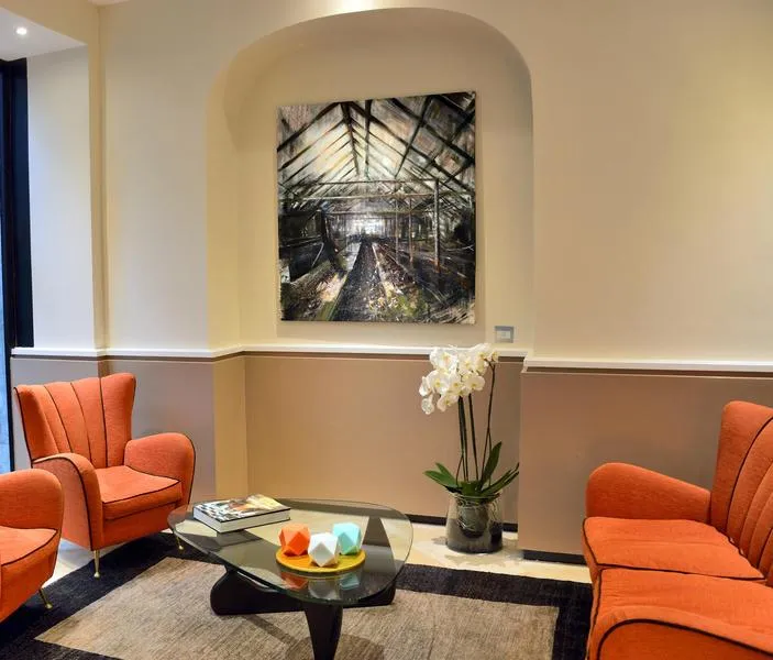 Lobby, Hotel Lloyd Roma, Rome