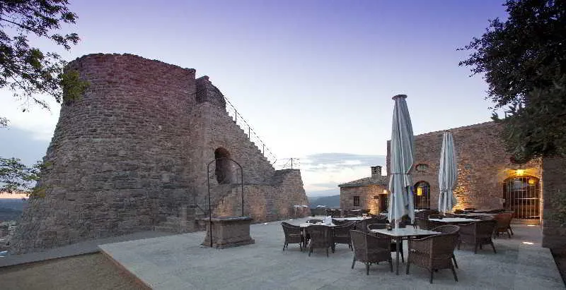 Terrace, Parador de Cardona, Barcelona