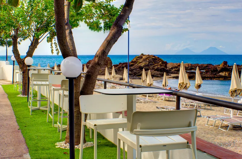 Terrace, Hotel Capo Baia Verde, Catania