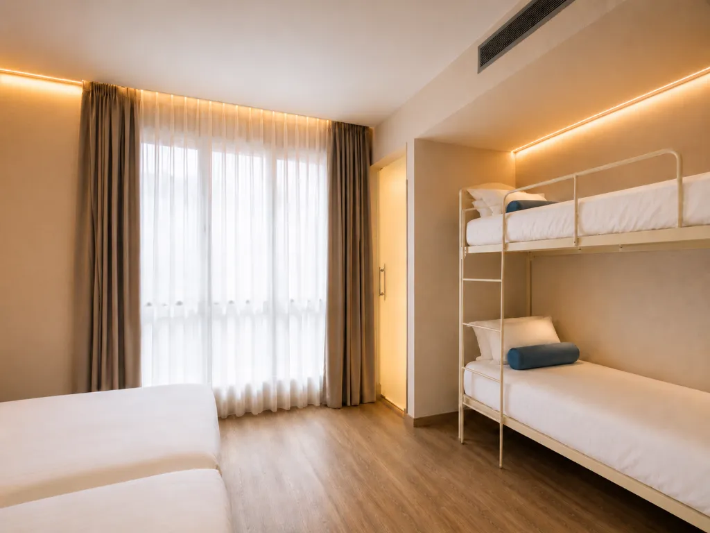 QUADRUPLE STANDARD Room, Petit Palace Plaza España, Madrid