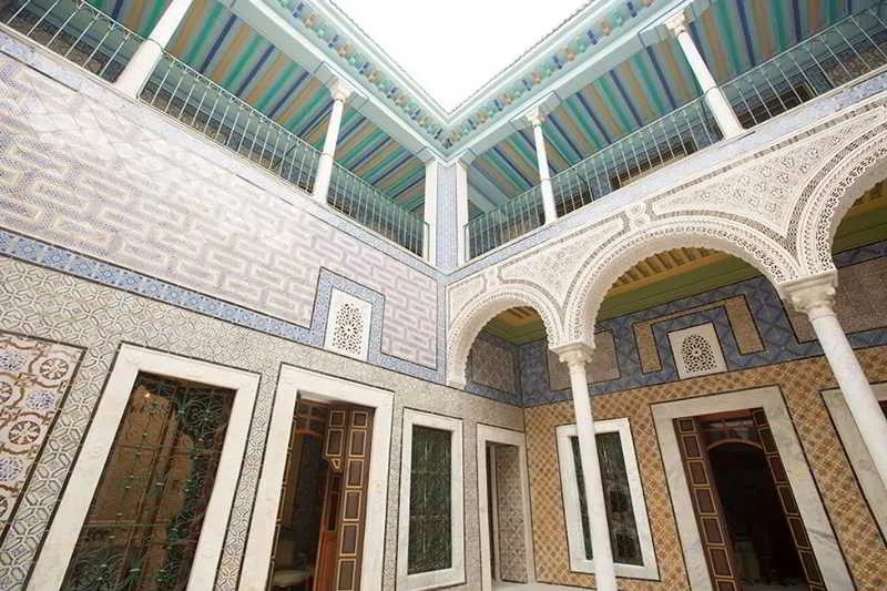 General view, Palais Bayram, Tunisia