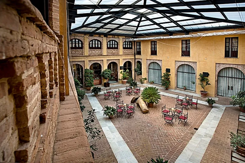 General view, Alcazar de la Reina, Seville