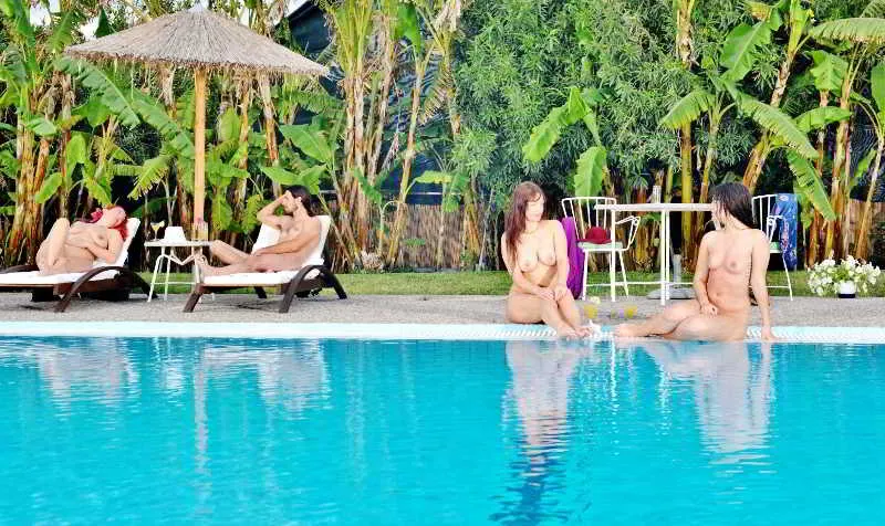 Pool, Naturist Angel Club Hotel, Rhodes