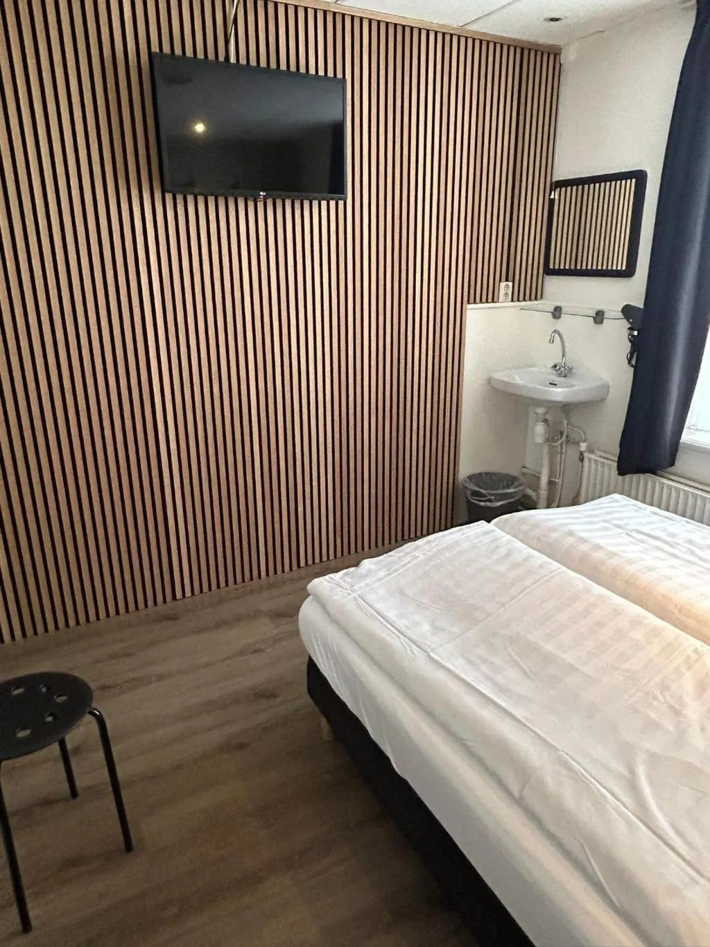 DOUBLE WITH SHARED BATHROOM Room, Budget Hotel Hortus, Amsterdam