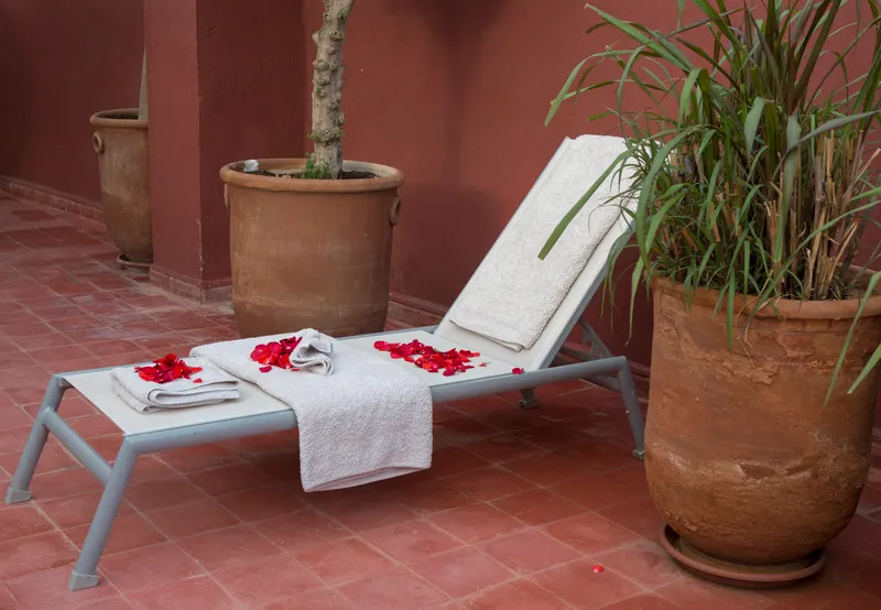 Terrace, Riad Rose Du Desert, Marrakech