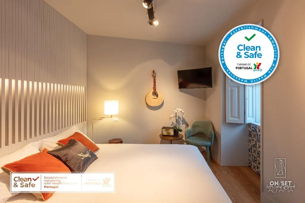 APARTMENT CAPACITY 2 Room, On/Set Alfama – Lisbon Cinema Apartments, Lisbon