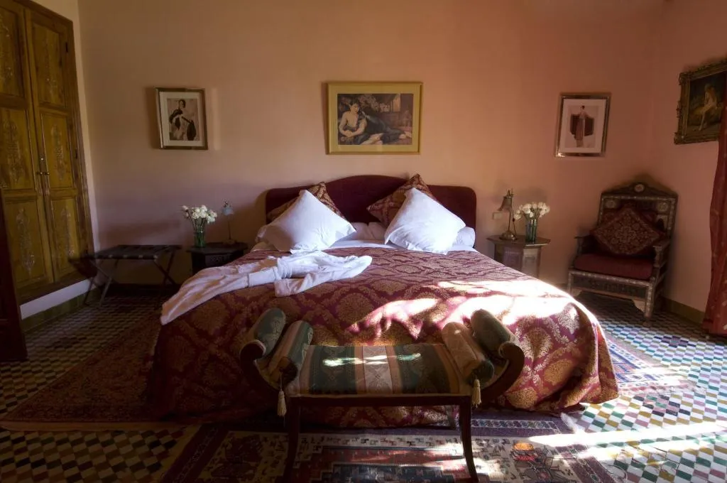 JUNIOR SUITE KING SIZE BED Room, Dar Ayniwen Garden Hotel & Bird Zoo, Marrakech