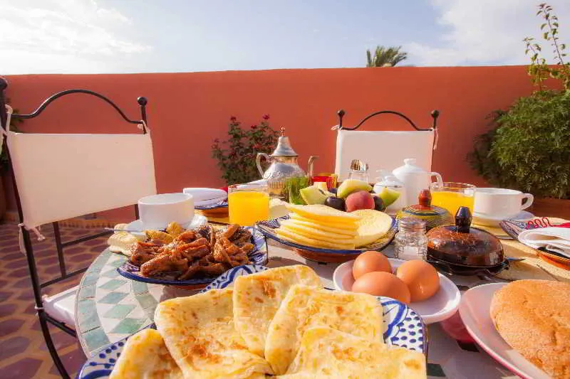 Restaurant, Riad Inaka, Marrakech