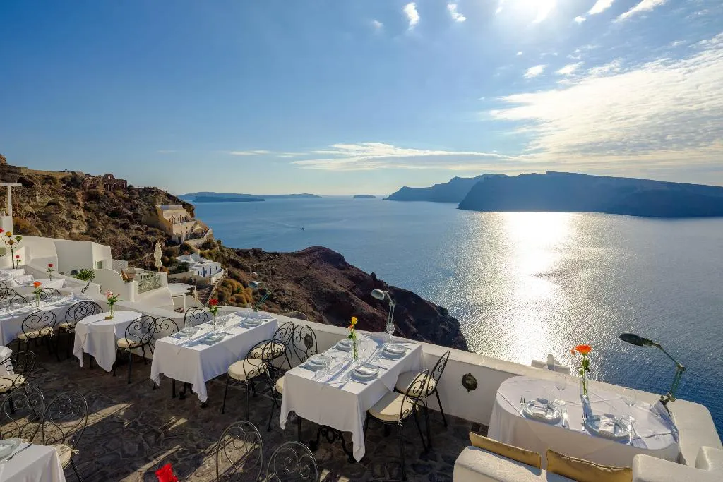 Lobby, Fanari Villas, Santorini