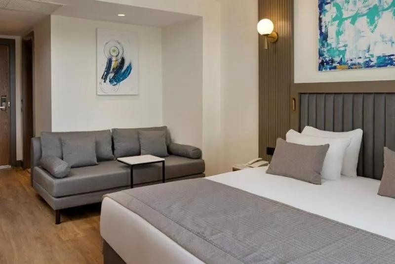 DOUBLE SINGLE USE SUPERIOR SIDE SEA VIEW Room, Dobedan World Palace Ex Alva Donna, Antalya