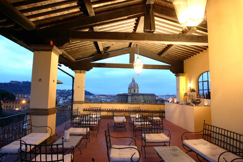 Terrace, All-Suites Palazzo Magnani Feroni, Florence