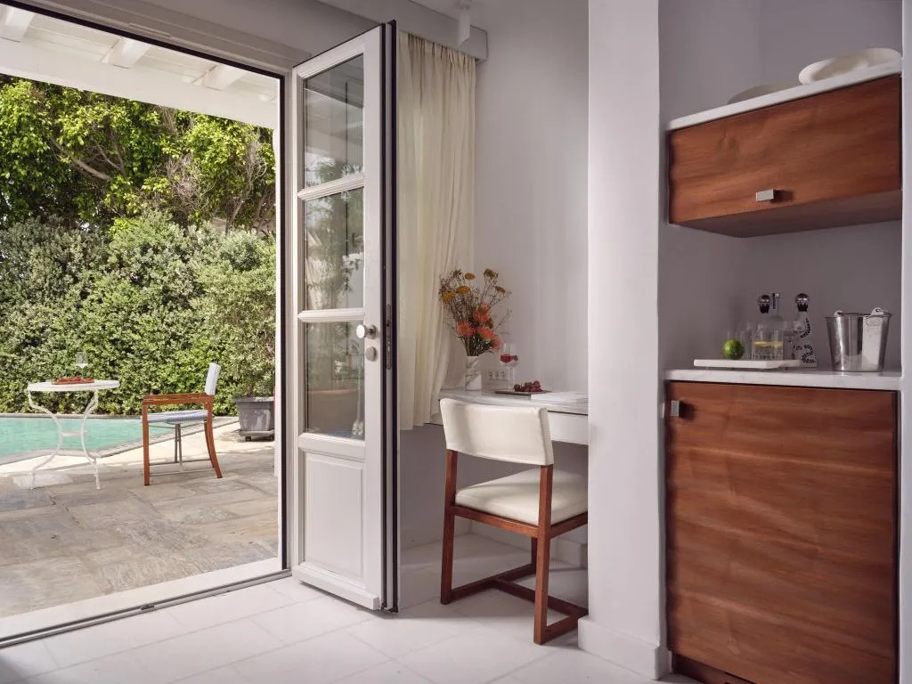 DOUBLE WITH PRIVATE POOL Room, Belvedere hotel, Mykonos