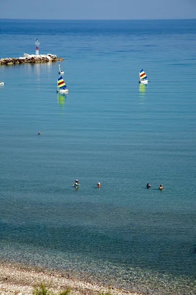 Beach, Samaina Inn Hotel, Samos