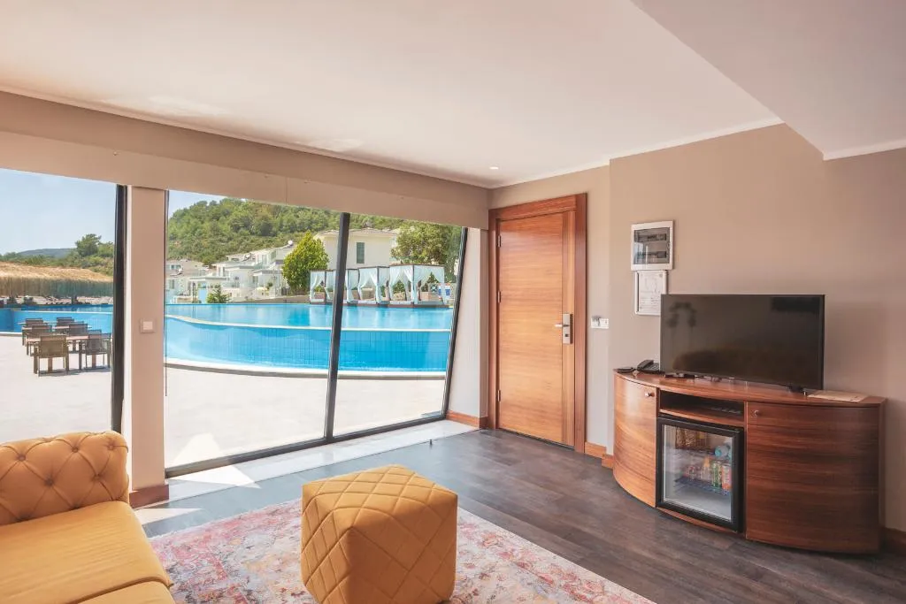 SUITE KING SIZE BED Room, Orka Cove Penthouse & Suite, Dalaman