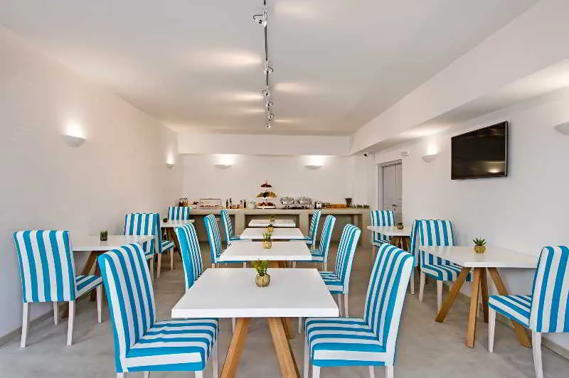 Restaurant, Central Fira Hotel, Santorini