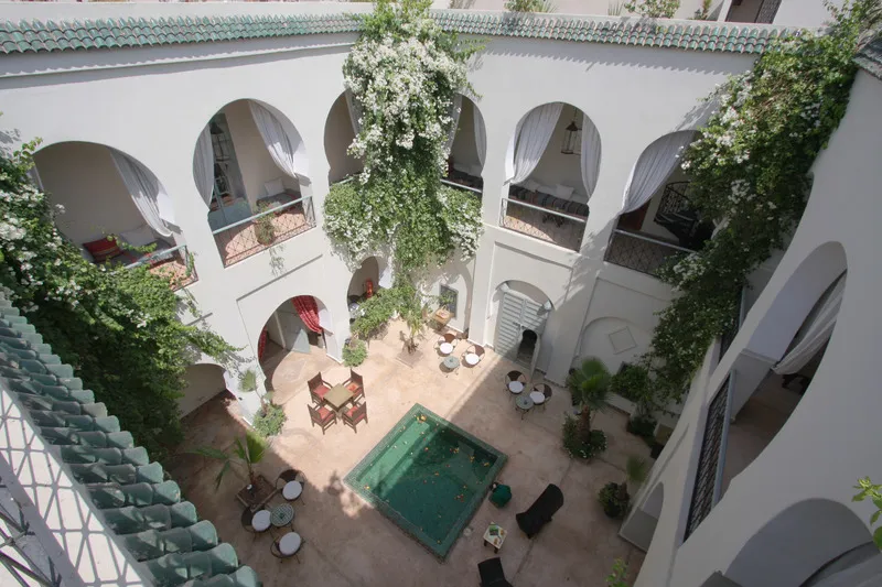 General view, Riad Dar Bounouar, Marrakech