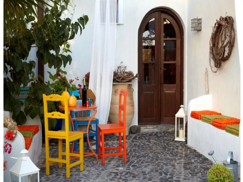 Lobby, Anna Apartments, Santorini