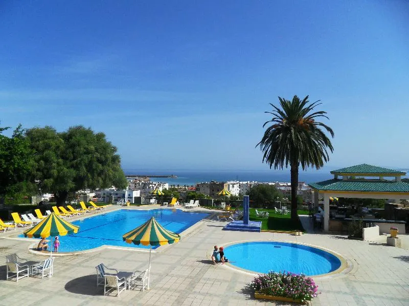 Terrace, Les Mimosas, Tunisia