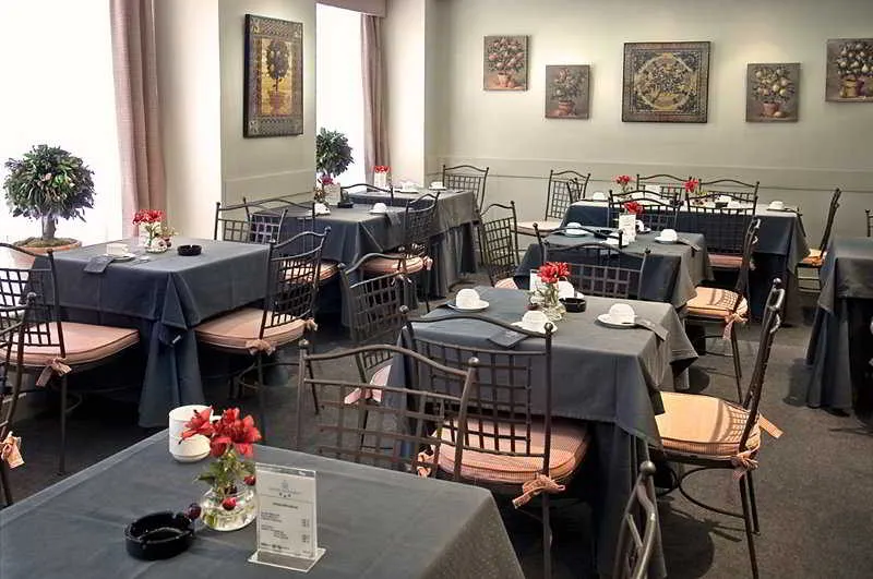 Restaurant, Hotel Moderno, Madrid