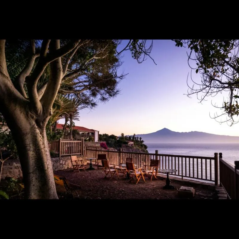 Terrace, Parador de la Gomera, La Gomera