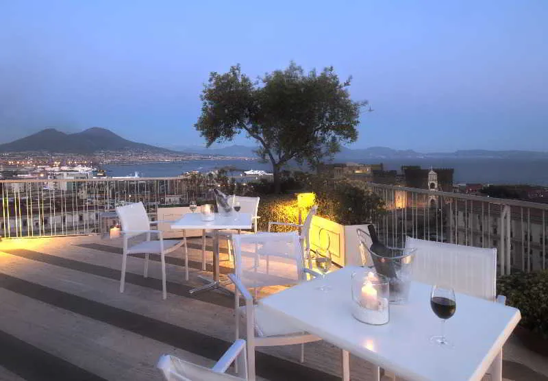 Terrace, Renaissance Naples Mediterraneo, Naples