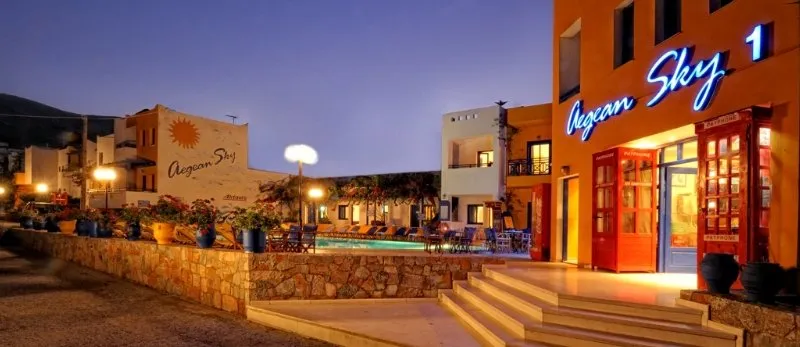 General view, Aegean Sky Hotel & Suites, Crete