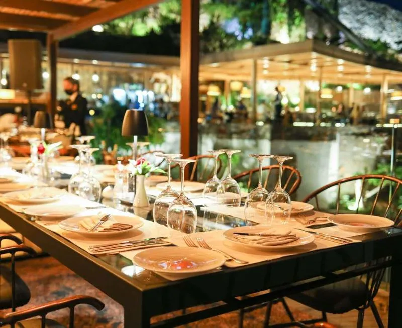 Restaurant, Royal Marmin Bay Boutique & Art Hotel, Crete