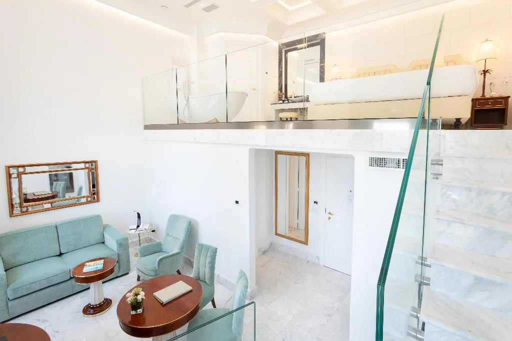 JUNIOR SUITE SEA VIEW Room, Ortea Palace Luxury Hotel, Catania