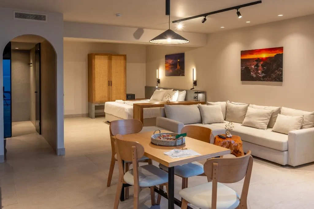 SUITE SEA VIEW ONE BEDROOM Room, Volta Seaside Boutique Hotel, Crete