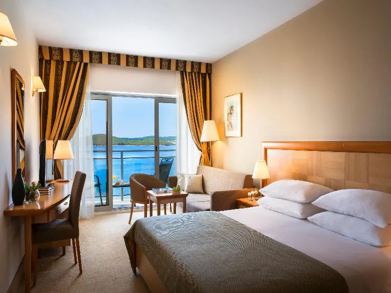 JUNIOR SUITE SEA VIEW WITH BALCONY Room, Aminess Vival Grand Azur Hotel, Dubrovnik