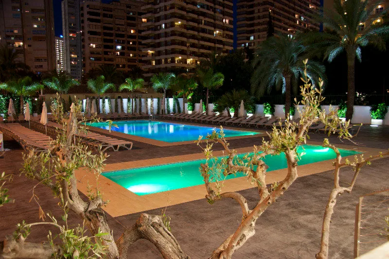 Pool, Flash hotel Benidorm, Costa Blanca