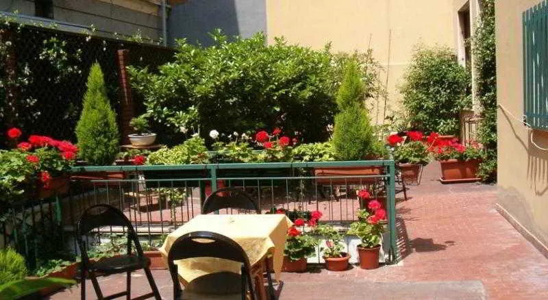 Terrace, Hotel Sant´Ambroeus, Milan