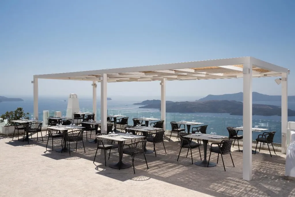 Restaurant, Volcano View Hotel, Santorini